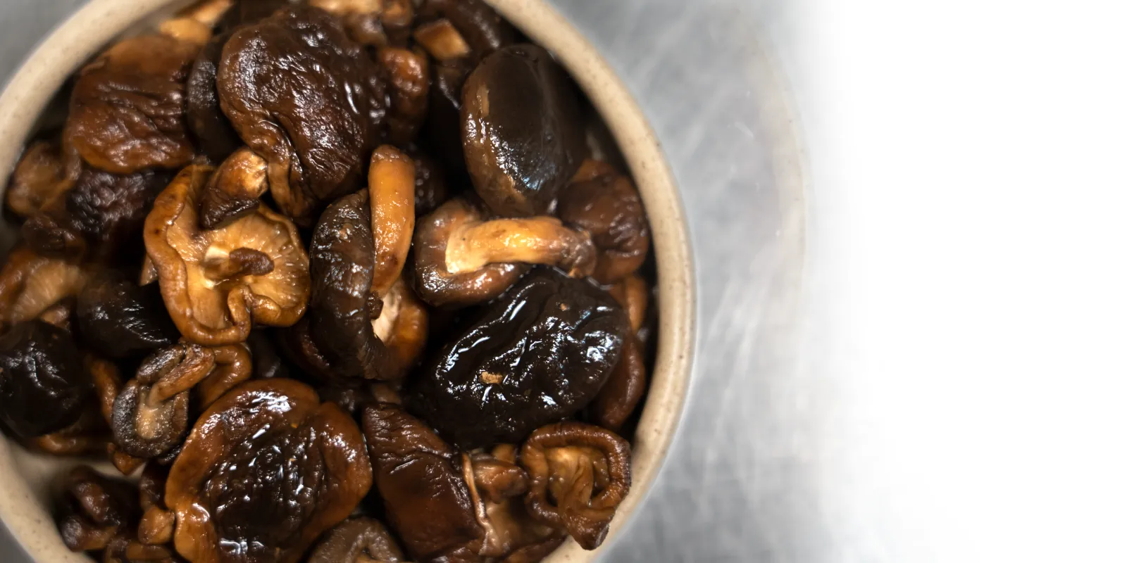 Pickled Mushroom at Harvest restaurant