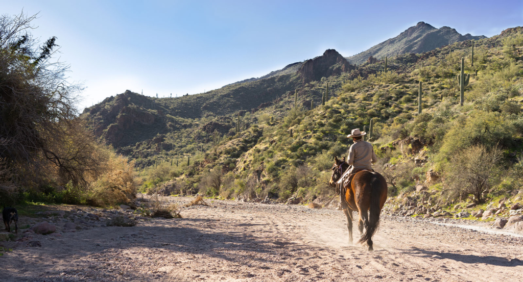 Horseback Riding in Arizona at Castle Hot Springs, a luxury inclusive resort