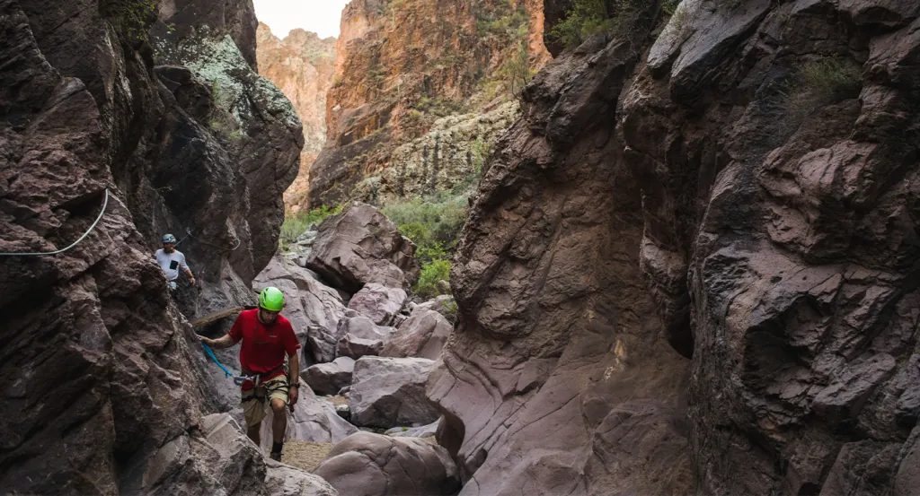 Crater Canyon hike at Castle Hot Springs, a luxury Arizona resort