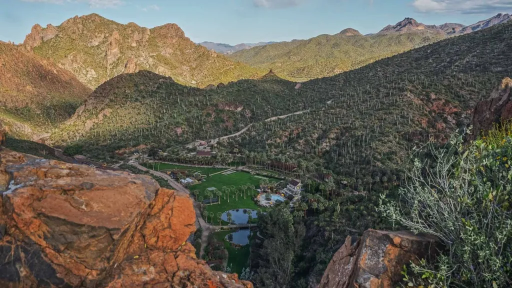Resort Overview of Castle Hot Springs, a top resort in Arizona