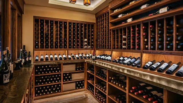 Wine Cellar Room at Castle Hot Springs