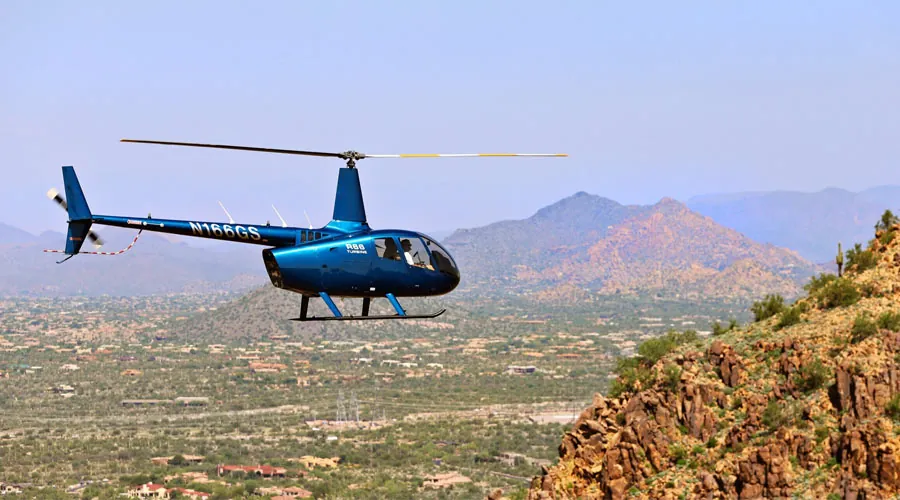 Arizona Helicopter Tours at Castle Hot Springs