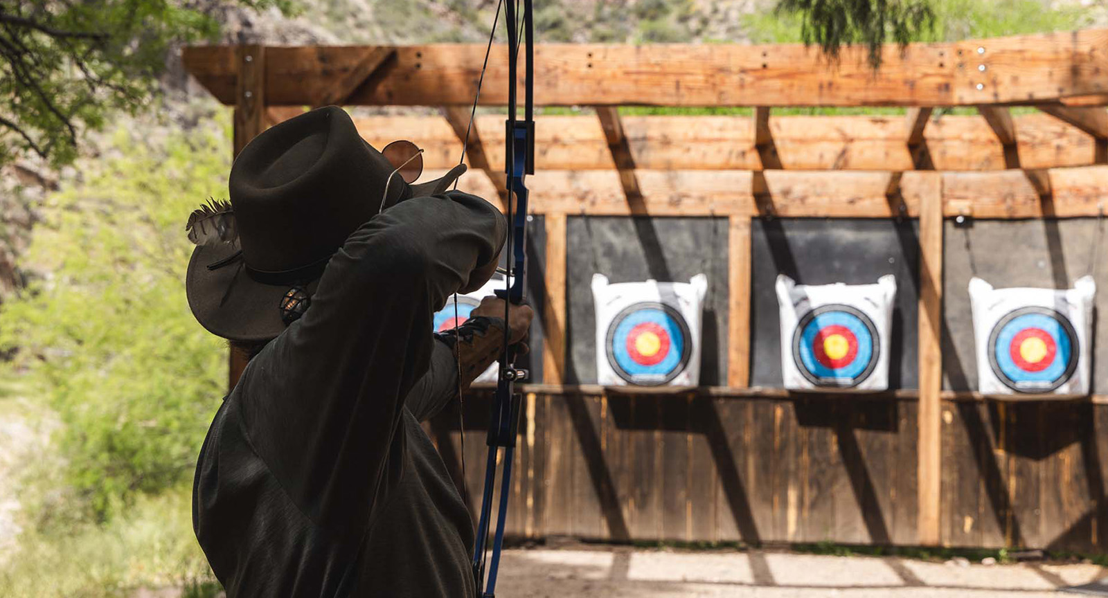 Archery Lessons at Castle Hot Springs