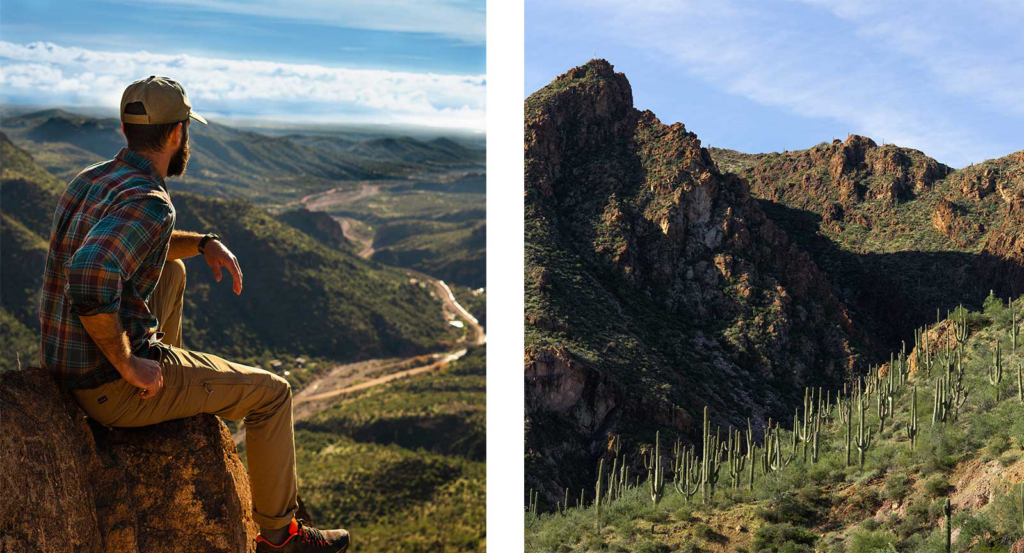 Overlook Hike in the Sonoran Desert