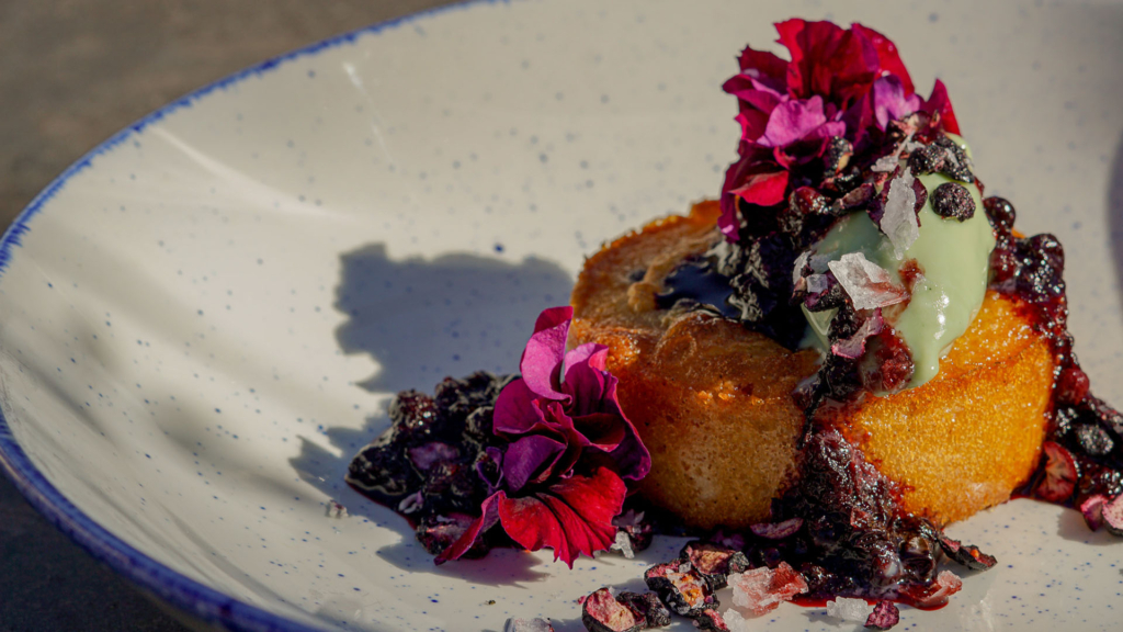 Huckelberry Clafoutis Recipe