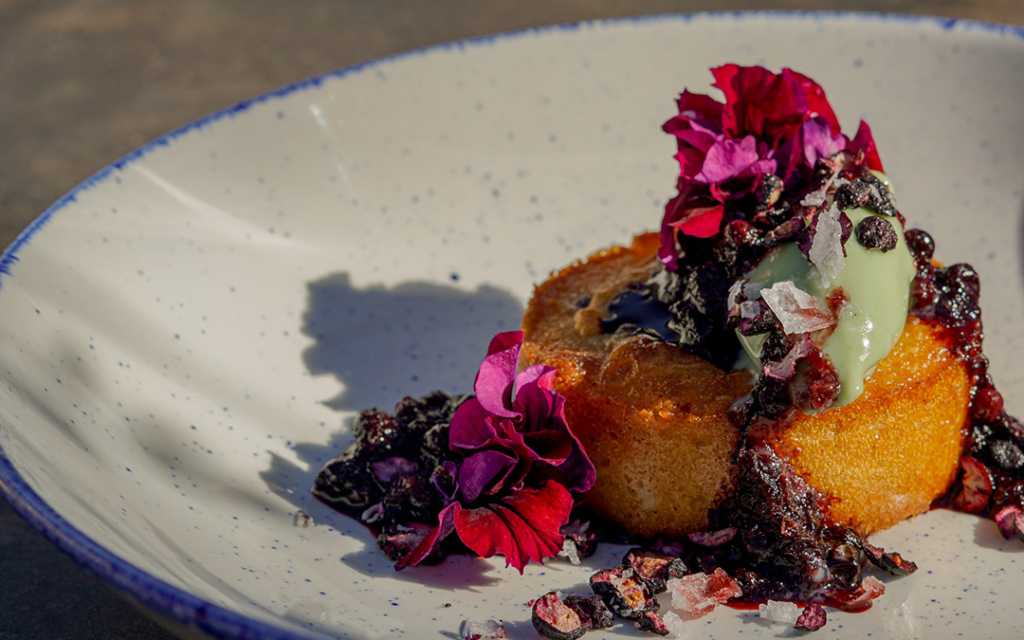 Huckelberry Clafoutis Recipe