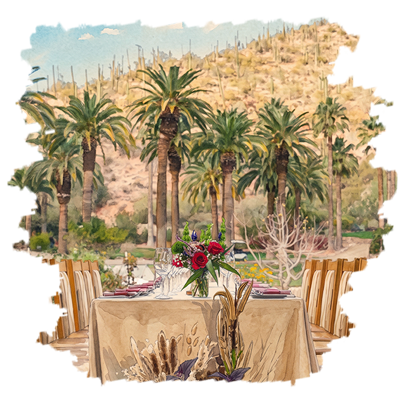 Illustration of the Sonoran Epicurean Escape