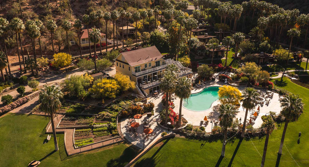 An Arizona all inclusive resort view from above